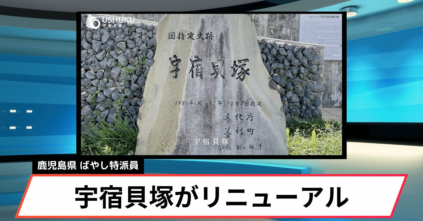 縄文の史跡がザックザク！ 宇宿貝塚リニューアルへ | チャレンジャー